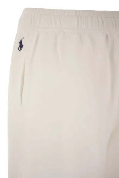 Polo Ralph Lauren Jogging Trousers With Drawstring In Gray