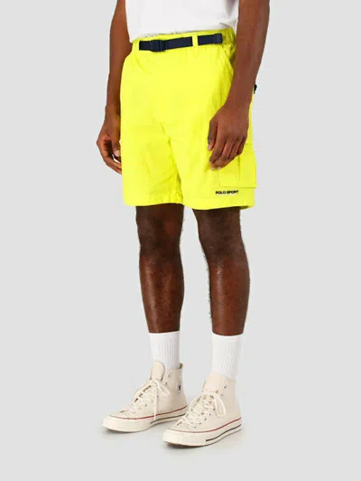 Polo Ralph Lauren Polo Sport Utility Shorts In Yellow