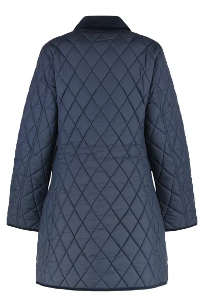Polo Ralph Lauren Quilted Padded Coat In Blue