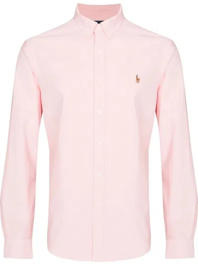 Polo Ralph Lauren Custom Fit Shirt In Pink