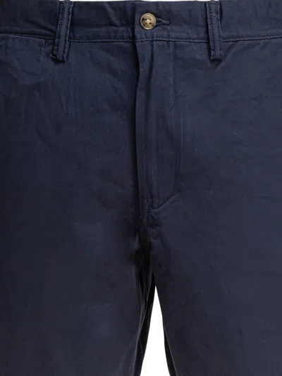 Polo Ralph Lauren Straight Fit Stretch Chino Shorts In Blue