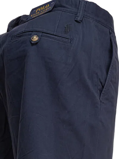 Polo Ralph Lauren Straight Fit Stretch Chino Shorts In Blue