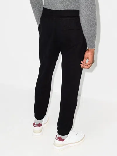 Polo Ralph Lauren Relaxed Fit Trousers With Drawstring Waist And Tapered Leg In Black