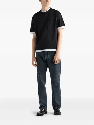 Prada Short Sleeves Crewneck T-shirt