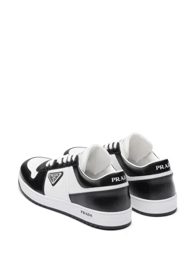 Prada Low-top Sneakers For Downtown Style In White