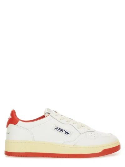 Autry X Maison Kitsune Sneakers Red