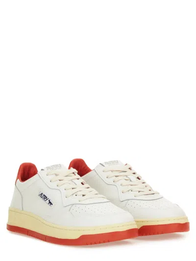 Autry X Maison Kitsune Sneakers Red