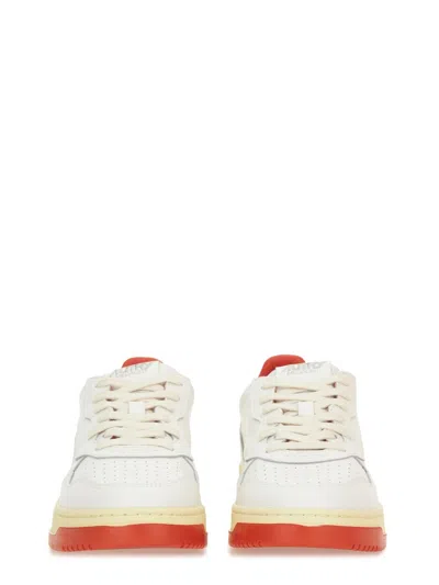Autry X Maison Kitsune Sneakers Red