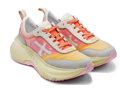 Premiata Hill Timeless Chunky Sneakers In Multi