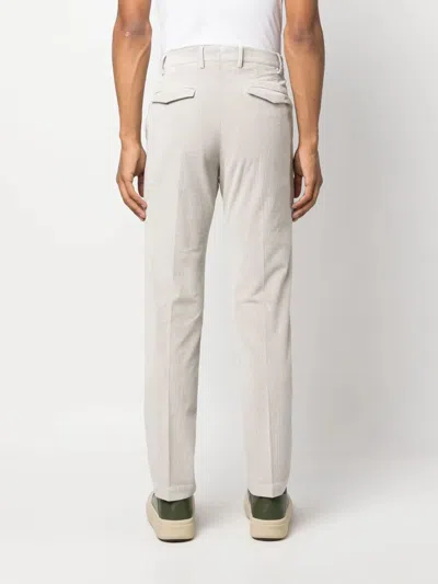 Pt01 Master Corduroy Slim-fit Trousers In White