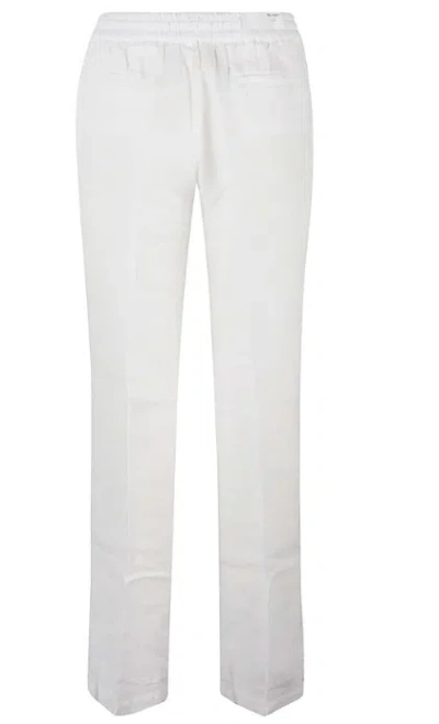 Rehash Linen Drawstring Pants In White