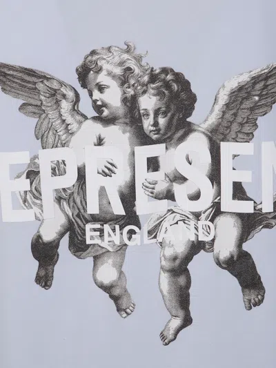 Represent " Legacy Cherubs" T-shirt Clothing In Blue