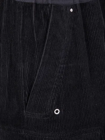 Rick Owens Drawstring Casual Pants In Black