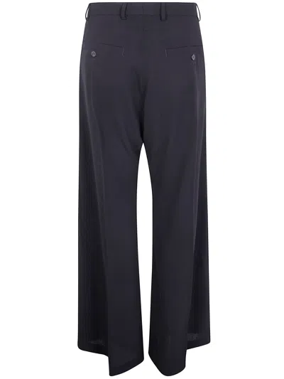Rick Owens Belas Zip-front Wide-leg Trousers In Black