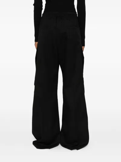 Rick Owens Cargobelas Straight-fit Pants In Black