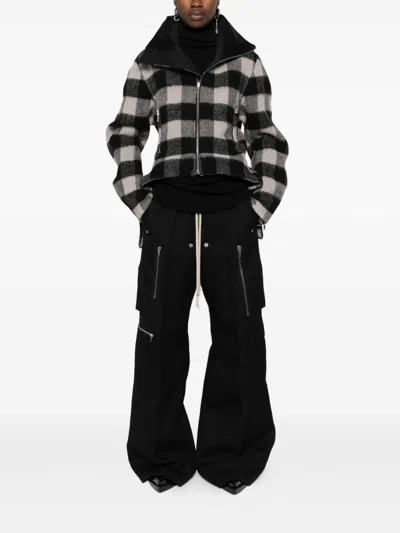 Rick Owens Cargobelas Straight-fit Pants In Black