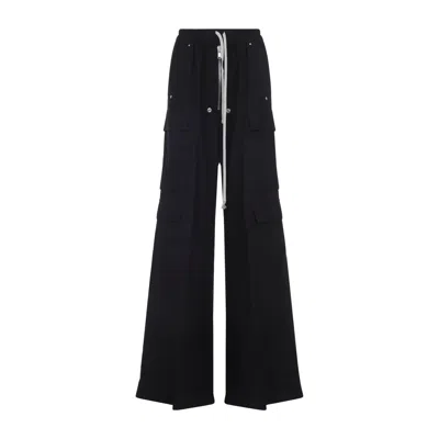 Rick Owens Cargobelas Straight-leg Pants In Black