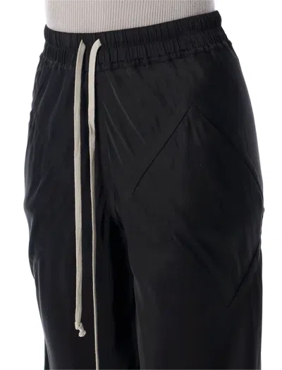 Rick Owens Bias Drawstring Trousers Featuring Elastic Waistband