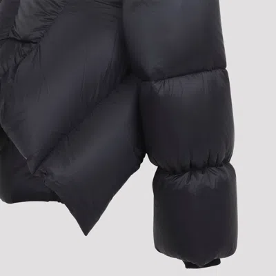 Rick Owens Naska Duvet Down Jacket In Black
