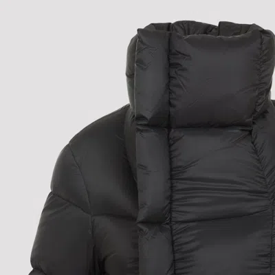 Rick Owens Naska Duvet Down Jacket In Black
