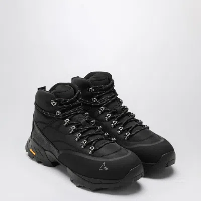 Roa Andreas Lace-up Hiking Boots In Black