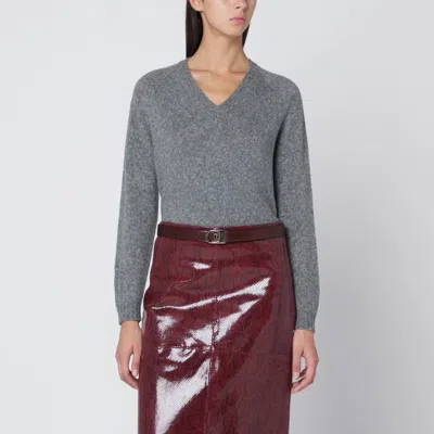 Roberto Collina Wool V-neck Sweater Long Sleeves