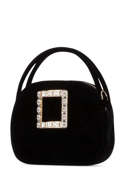 Roger Vivier Black Ladybug Mini Crossbody Bag