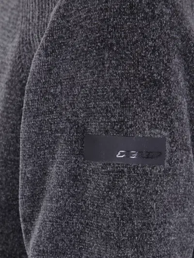 Rrd Raglan-sleeve Fleece Sweater In Black