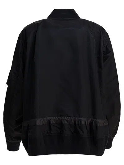 Sacai Blouson Nylon Twill Bomber Jacket