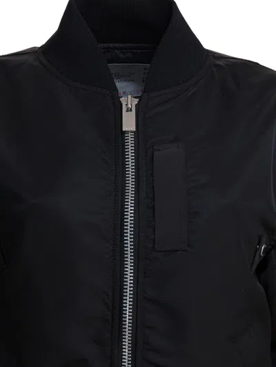 Sacai Blouson Nylon Twill Bomber Jacket