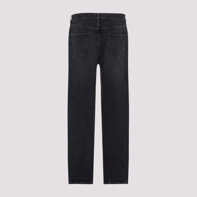 Saint Laurent Mick Jeans In Black Denim