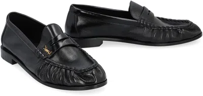 Saint Laurent Moccasins The Loafers In Black