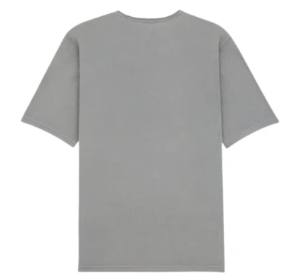 Saint Laurent Cotton Polo Shirt With Embroidery In Gray