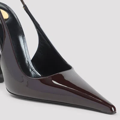 Saint Laurent Vendome 110 Leather Pumps In Black