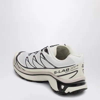 Salomon Two-tone Mesh And Fabric Xt-6 Sneakers In White