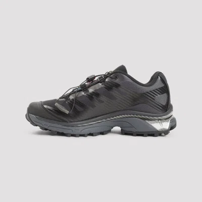 Salomon Black Fabric Xt-4 Og Sneakers In Multi