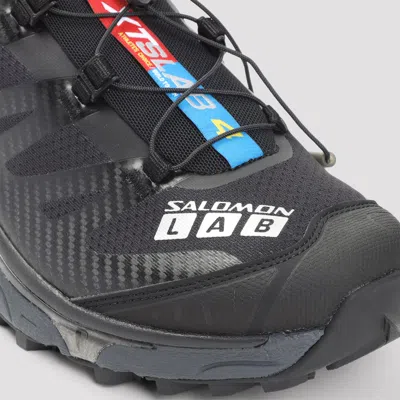 Salomon Black Fabric Xt-4 Og Sneakers In Multi