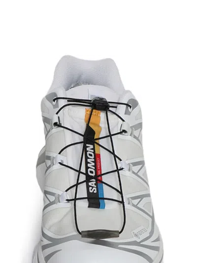 Salomon Gore-tex Waterproof Sneakers With Contagrip Mud Soles In White