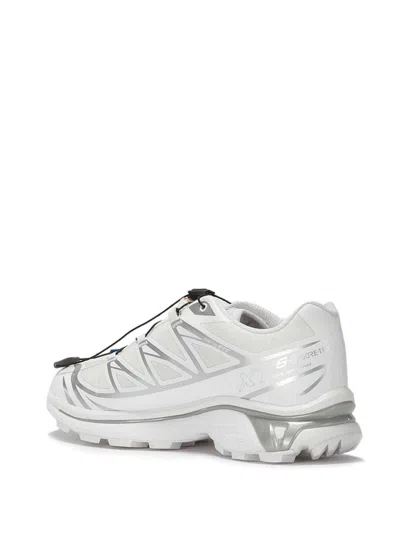 Salomon Gore-tex Waterproof Sneakers With Contagrip Mud Soles In White