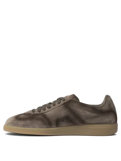 Santoni "dbs Oly" Sneakers In Gray