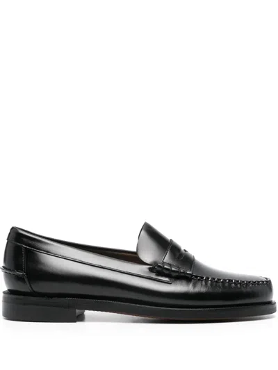 Sebago Classic Dan Loafers In Black