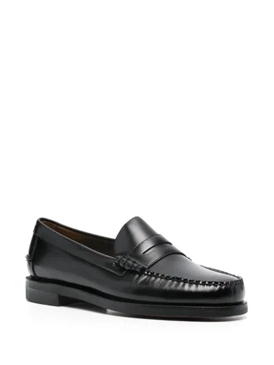 Sebago Classic Dan Loafers In Black