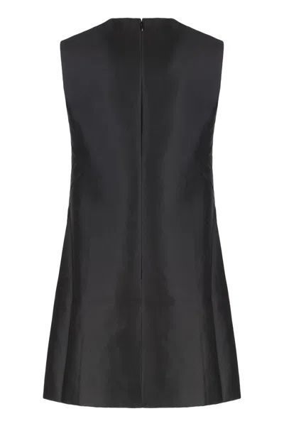 Self-portrait Dresses Blacks And Greys In Black