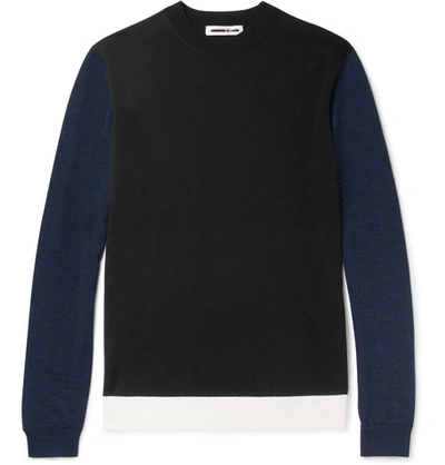 Mcq By Alexander Mcqueen Colour-block Wool Sweater