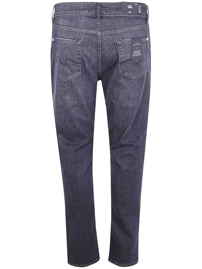 Seven For All Mankind "slimmy Tapered Jupiter" Jeans In Blue