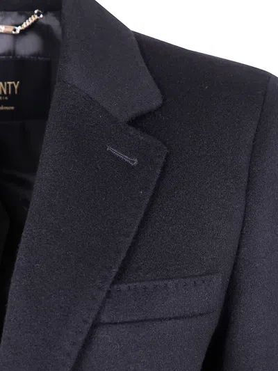 Seventy Notched-lapel Coat In Blue