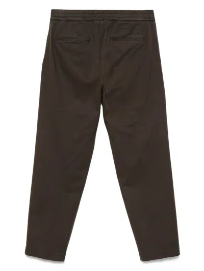 Seventy Elastic-waistband Trousers In Brown