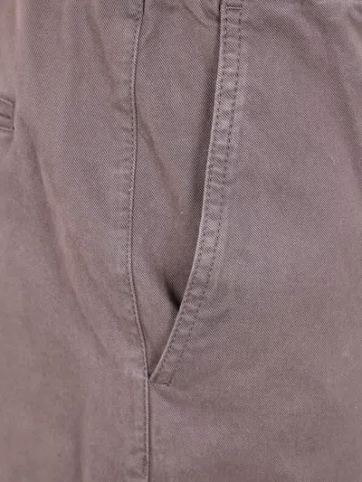 Seventy Elastic-waistband Trousers In Brown