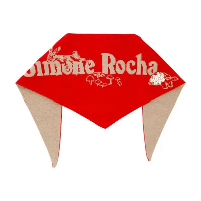 Simone Rocha Logo Scarf