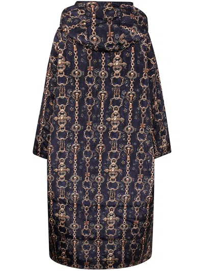 Sitting Suits "fortuna" Sittingsuit Original Print Raincoat In Multi